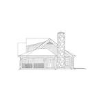 Country House Plan Right Elevation - Summersmill Cottage Home 007D-0135 - Shop House Plans and More