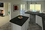 Cape Cod & New England House Plan Kitchen Photo 01 - Stonegate Manor Country Home 007D-0137 - Shop House Plans and More