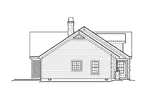 Ranch House Plan Left Elevation - Stonegate Manor Country Home 007D-0137 - Shop House Plans and More