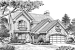 Country House Plan Front Image of House - Clemens Landing Two-Story Home 007D-0138 - Search House Plans and More