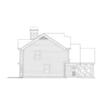 Traditional House Plan Left Elevation - Clemens Landing Two-Story Home 007D-0138 - Search House Plans and More