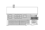 Cabin & Cottage House Plan Rear Elevation - Argyle Ranch Home 007D-0139 - Search House Plans and More