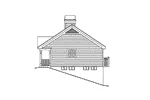 Cabin & Cottage House Plan Right Elevation - Argyle Ranch Home 007D-0139 - Search House Plans and More