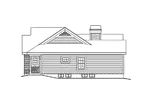 Ranch House Plan Right Elevation - Summerpark Country Home 007D-0140 - Shop House Plans and More