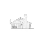 Cabin & Cottage House Plan Right Elevation - Riverview Vacation Home 007D-0142 - Shop House Plans and More