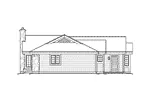Contemporary House Plan Right Elevation - Lakehaven Ranch Home 007D-0143 - Shop House Plans and More