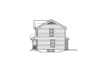 Traditional House Plan Right Elevation - Birkhill Country Home 007D-0148 - Search House Plans and More
