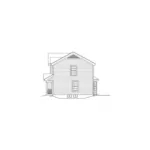 Traditional House Plan Right Elevation - Birkhill Country Home 007D-0148 - Search House Plans and More