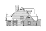 Country French House Plan Left Elevation - Mathes Place European Home 007D-0149 - Shop House Plans and More