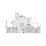 European House Plan Left Elevation - Mathes Place European Home 007D-0149 - Shop House Plans and More