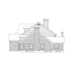 European House Plan Right Elevation - Mathes Place European Home 007D-0149 - Shop House Plans and More