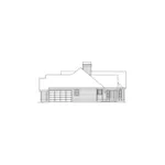 Country House Plan Right Elevation - Woodfield Park Traditional Home 007D-0150 - Shop House Plans and More