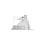 Luxury House Plan Right Elevation - Frontenac Place Two-Story Home 007D-0152 - Search House Plans and More