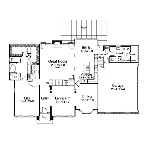 Luxury House Plan First Floor - Westcroft Heights Luxury Home 007D-0153 - Shop House Plans and More