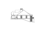 Florida House Plan Right Elevation - La Jolla Manor Floridian Home 007D-0155 - Shop House Plans and More