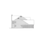 Traditional House Plan Left Elevation - Linden Heights Traditional Home 007D-0160 - Shop House Plans and More