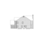 Traditional House Plan Right Elevation - Linden Heights Traditional Home 007D-0160 - Shop House Plans and More