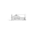 Ranch House Plan Left Elevation - La Demeure Country French Home 007D-0162 - Shop House Plans and More