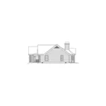 Traditional House Plan Right Elevation - Ashmont Park Ranch Home 007D-0163 - Search House Plans and More