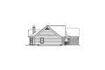 Arts & Crafts House Plan Left Elevation - Ashmont Place Craftsman Home 007D-0164 - Search House Plans and More