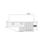 Country House Plan Rear Elevation - Autumn Lakes Country Home 007D-0169 - Search House Plans and More