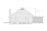 Cape Cod & New England House Plan Left Elevation - St. Laurent Country Ranch Home 007D-0174 - Shop House Plans and More