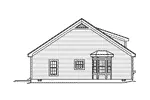 Ranch House Plan Left Elevation - Shadybend Cottage Home 007D-0175 - Shop House Plans and More