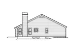 Traditional House Plan Left Elevation - Silverpine Cottage Home 007D-0176 - Shop House Plans and More