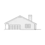 Traditional House Plan Right Elevation - Silverpine Cottage Home 007D-0176 - Shop House Plans and More