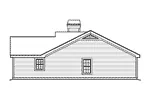 Traditional House Plan Right Elevation - Hillsborough Place Ranch Home 007D-0178 - Search House Plans and More