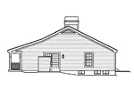 Vacation House Plan Right Elevation - Thornton Country Cabin Home 007D-0180 - Shop House Plans and More