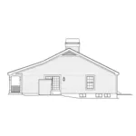 Cabin & Cottage House Plan Right Elevation - Thornton Country Cabin Home 007D-0180 - Shop House Plans and More