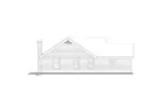 Traditional House Plan Left Elevation - Greenbay Ranch Home 007D-0181 - Search House Plans and More