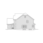 Country House Plan Right Elevation - Stonecroft Park Country Home 007D-0182 - Shop House Plans and More