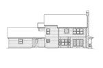 Country House Plan Rear Elevation - Milburn Manor Country Home 007D-0184 - Shop House Plans and More