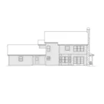 Country House Plan Rear Elevation - Milburn Manor Country Home 007D-0184 - Shop House Plans and More