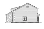 Vacation House Plan Right Elevation - Stonetrail Apartment Garage 007D-0189 | House Plans and More