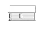 Traditional House Plan Rear Elevation - Corina Cottage Home 007D-0196 - Search House Plans and More