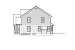 Country House Plan Right Elevation - Shamrock Place Country Home 007D-0197 - Shop House Plans and More