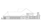 Tudor House Plan Right Elevation - Westershire Place Luxury Home 007D-0202 - Shop House Plans and More