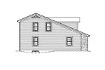 Country House Plan Left Elevation - Greensaver I Efficient Home 007D-0205 - Search House Plans and More