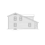 Country House Plan Left Elevation - Greensaver I Efficient Home 007D-0205 - Search House Plans and More