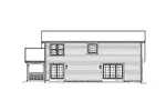 Country House Plan Rear Elevation - Greensaver I Efficient Home 007D-0205 - Search House Plans and More