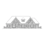 Ranch House Plan Front Elevation - Cheshire Hills Efficient Home 007D-0207 - Search House Plans and More