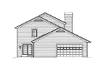 Country House Plan Left Elevation - Forest Lake Country Home 007D-0208 - Search House Plans and More