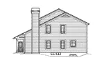 Country House Plan Right Elevation - Forest Lake Country Home 007D-0208 - Search House Plans and More
