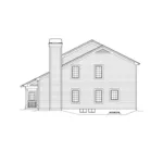 Country House Plan Right Elevation - Forest Lake Country Home 007D-0208 - Search House Plans and More