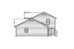 Country House Plan Right Elevation - Forest Park Contemporary Home 007D-0209 - Search House Plans and More