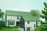 Contemporary House Plan Color Image of House - Forest Falls Country Home 007D-0211 - Search House Plans and More