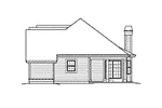 Ranch House Plan Right Elevation - Woodfield Manor Country Home 007D-0212 - Shop House Plans and More